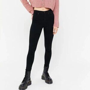 BDG 27w Twig Super High Rise Black Skinny Jeans